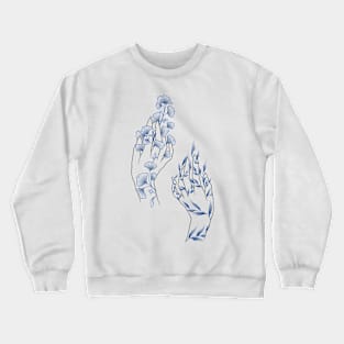 BOTANICAL HANDS Crewneck Sweatshirt